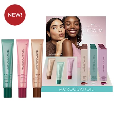 MOROCCANOIL LIP BALM LAUNCH KIT 16 pc.